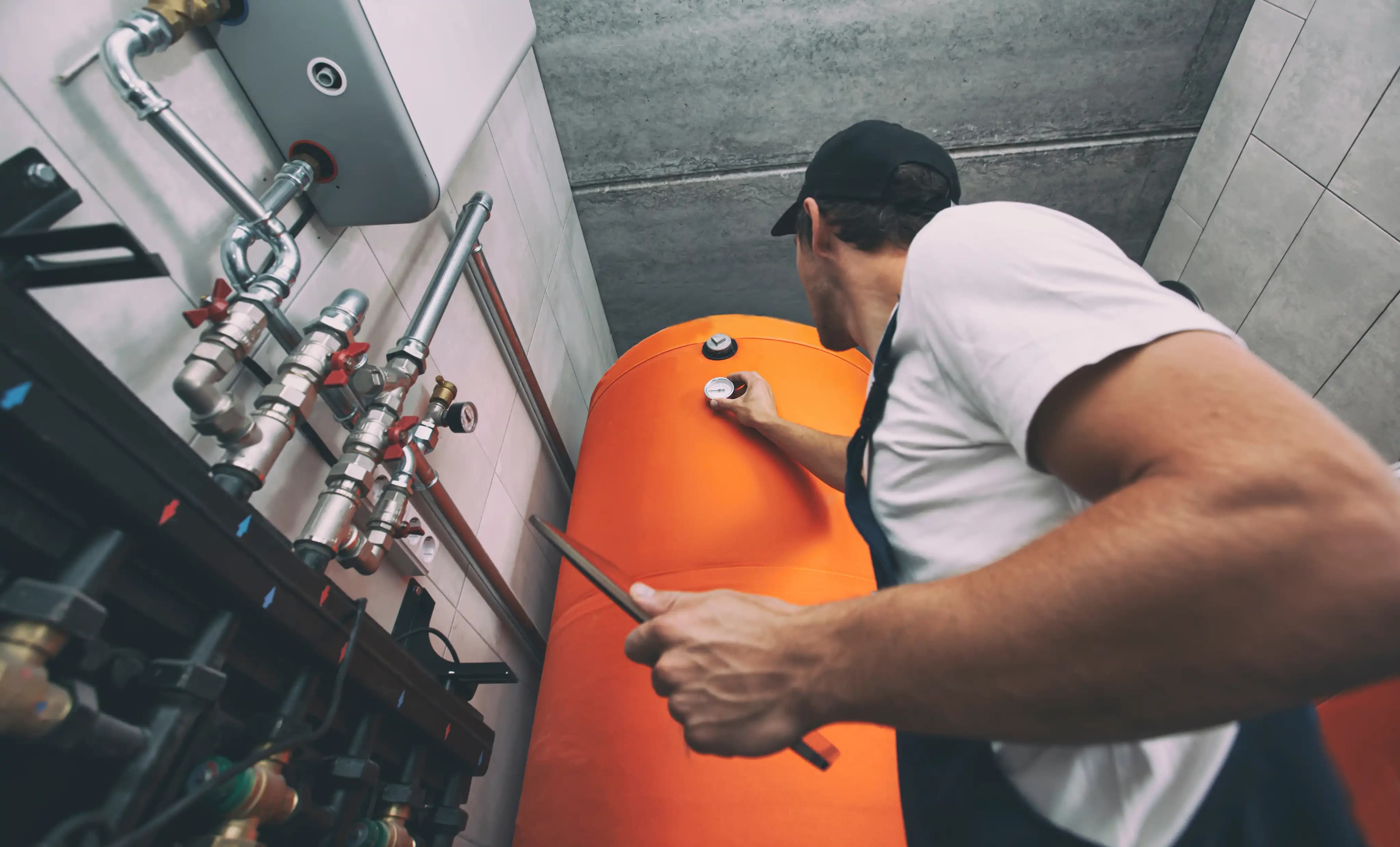 Water heater inspection